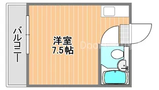 ホープ伊島B棟【2階】の間取り