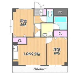 レポーゼⅠ【2階】の間取り