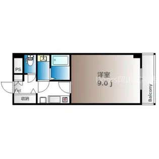 翔阿園マンション【4階】の間取り