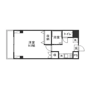岡山県岡山市北区津島笹が瀬【マンション】の間取り