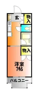 ラ・メゾン・グレース【2階】の間取り