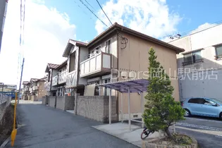 岡山県岡山市中区国富【アパート】の外観