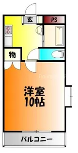 岡山県岡山市北区奥田2丁目【マンション】の間取り