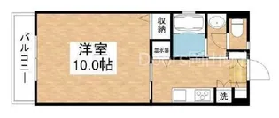 岡山県岡山市北区出石町2丁目【マンション】の間取り