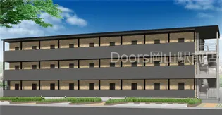 岡山県岡山市中区浜1丁目【アパート】の外観