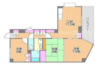 イルサローネ【313号室】の間取り