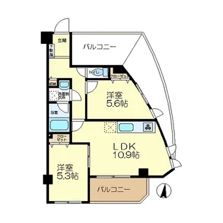 パッセ【3階】の間取り