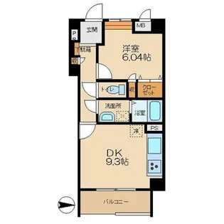 ロワール【4階】の間取り