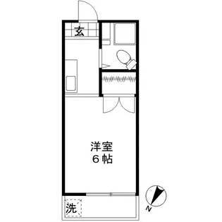 ハイツヤギ【2階】の間取り