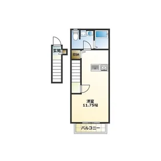 レガーロ F棟【2階】の間取り