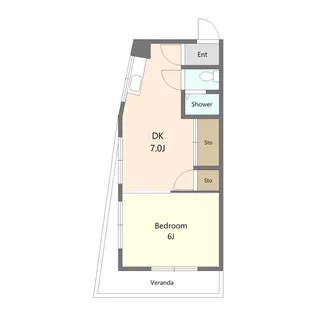 エストTK【301号室】の間取り