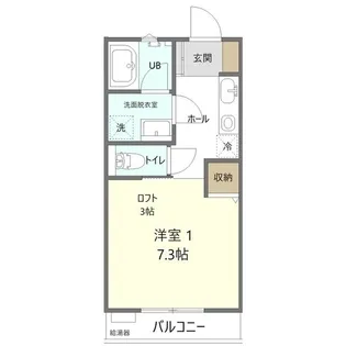 プロメテール【2階】の間取り