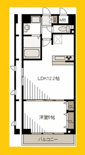 BRANCHE KT【2階】の間取り