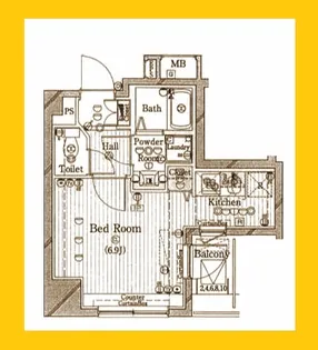 Avanzare 元町【5階】の間取り