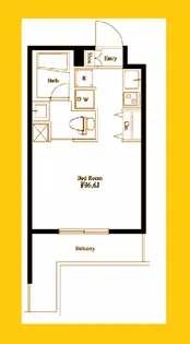 F Park Residence MYORENJI【3階】の間取り