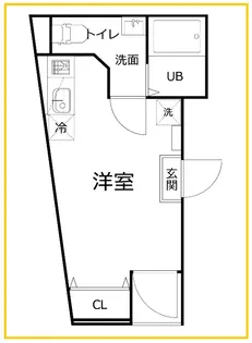 DEN新子安【3階】の間取り