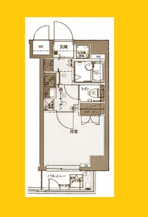 ヴェルト横濱石川町Ⅱ【7階】の間取り
