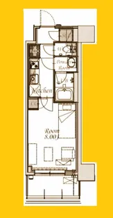 スプランディット新横浜【5階】の間取り