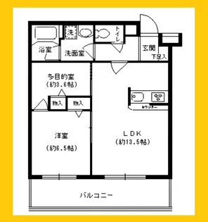 ルミエール妙蓮寺Ⅱ【2階】の間取り