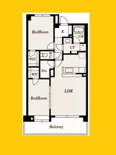 ノーブル・フォレスタⅡ【1階】の間取り