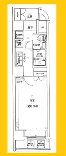 ラ・シード東神奈川駅前【9階】の間取り