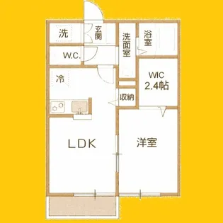 サンシティ妙蓮寺B【1階】の間取り