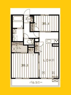 Akar kuil【3階】の間取り