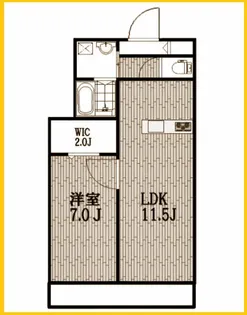 リバード北加瀬【2階】の間取り