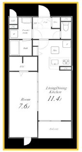 T annex【2階】の間取り