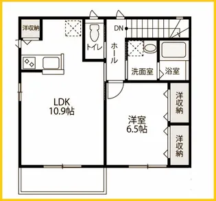 ルミエール菊名【2階】の間取り