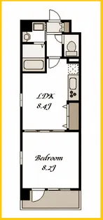 CHARME協和【2階】の間取り