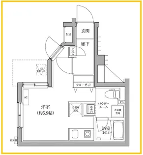 ベルシードステアー鶴見市場駅前【1階】の間取り