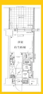 グランリーヴェル横濱和田町ELMO【1階】の間取り