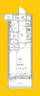 リルシア横濱東【7階】の間取り