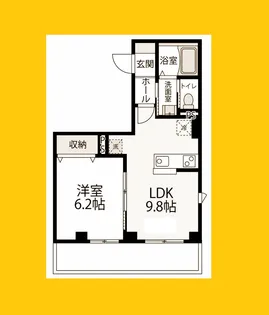 T’sブルク【4階】の間取り