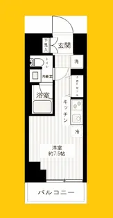 クラリッサ横浜ベーネ【3階】の間取り