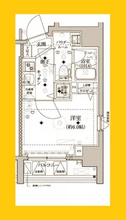 セジョリ横浜ウエスト【10階】の間取り