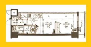 フェニックス新横濱クアトロ【10階】の間取り