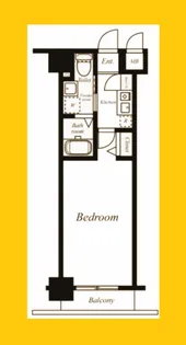 グリフィン新横浜・参番館【6階】の間取り