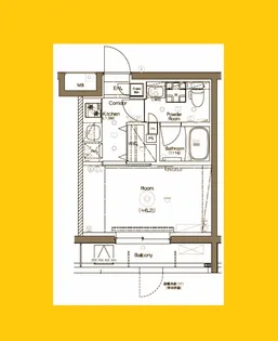 SYNEX HIGASHI-KANAGAWA【5階】の間取り