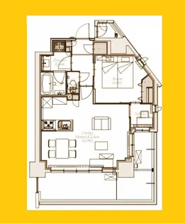 スプランディット新横浜【10階】の間取り