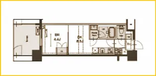 LUXENA磯子【1階】の間取り