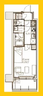 スプランディット新横浜【11階】の間取り