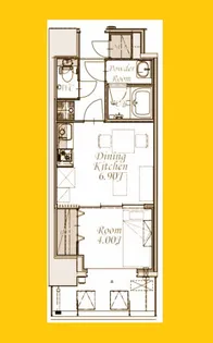 スプランディット新横浜【9階】の間取り