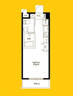 F Park Residence MYORENJI【2階】の間取り