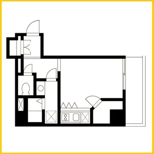GROWTH MAISON新横浜【9階】の間取り