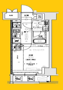 クレストタップ新横浜【2階】の間取り