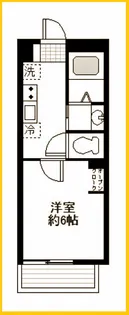 ラテ横浜【2階】の間取り