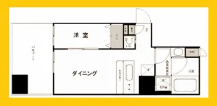 フェニックスヨコハマスクエア【9階】の間取り