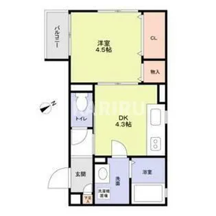 フォレストメゾンi【1階】の間取り